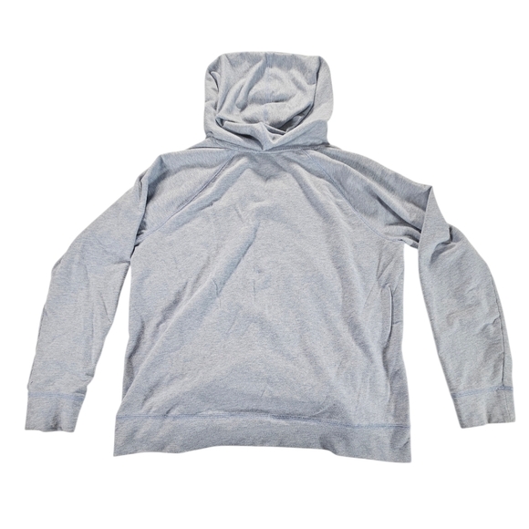 Michael Kors Light Blue Hoodie with Drawstring Detail size Large - Picture 4 of 8